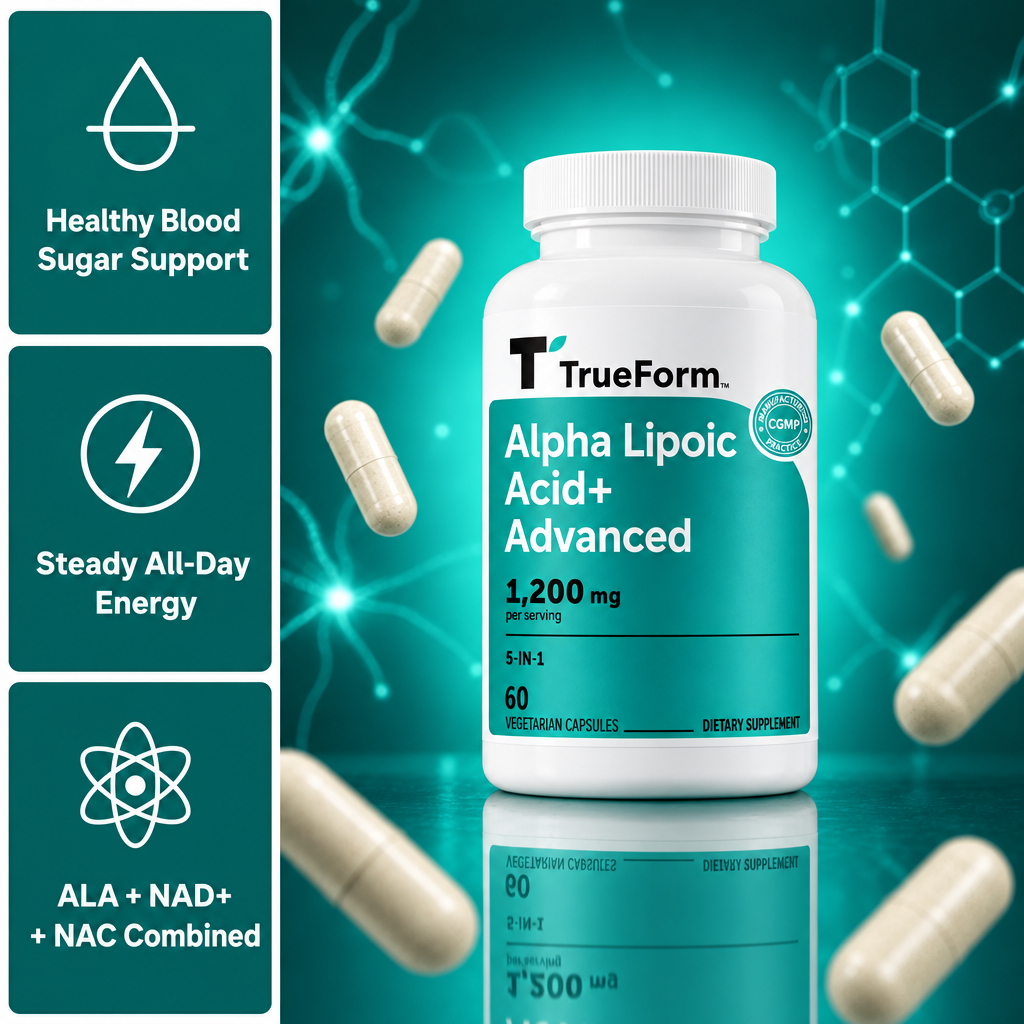 TrueForm Alpha Lipoic Acid+ Advanced - Blood Sugar Support
