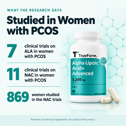 TrueForm Alpha Lipoic Acid+ Advanced -PCOS Support