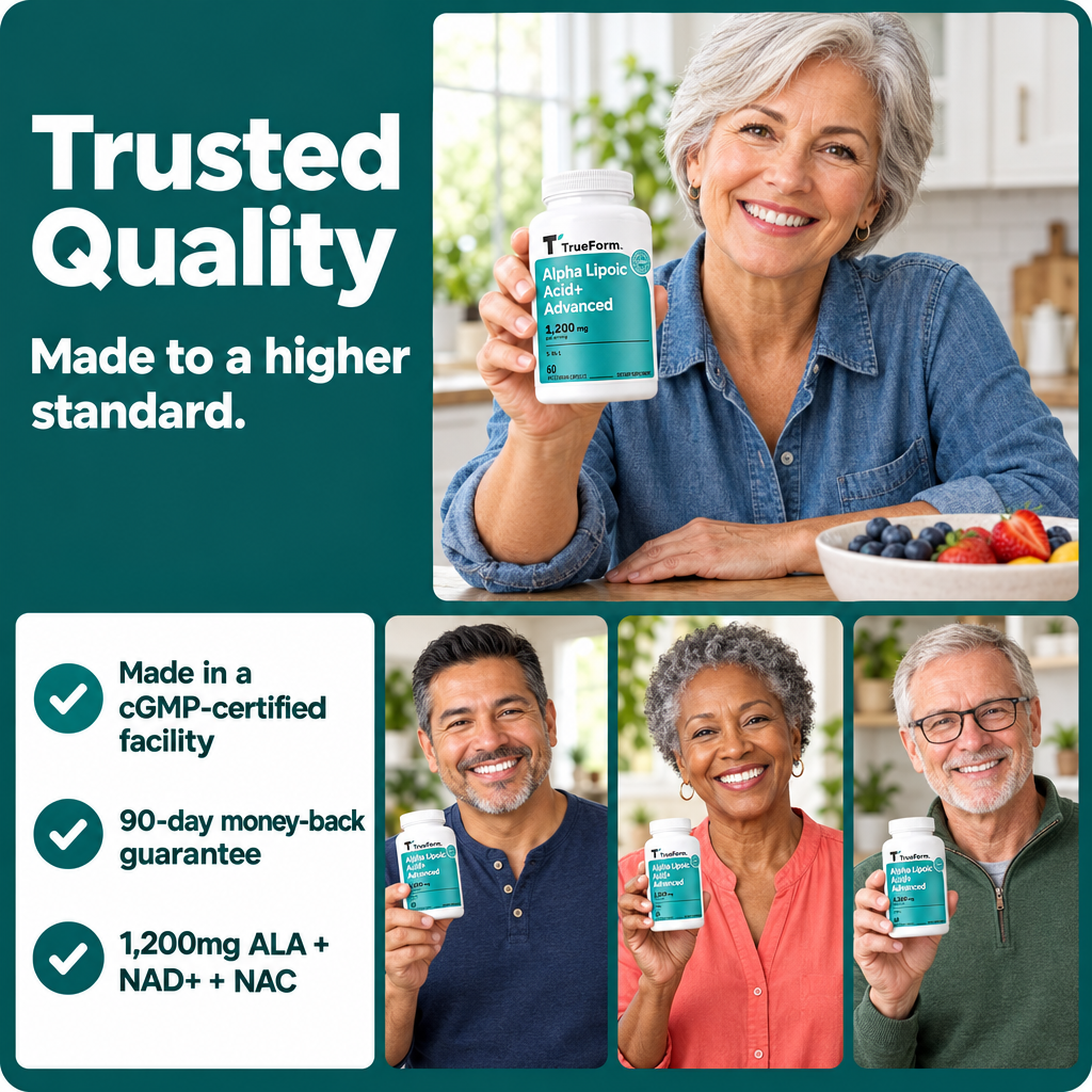 TrueForm Alpha Lipoic Acid+ Advanced - Blood Sugar Support