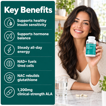 TrueForm Alpha Lipoic Acid+ Advanced -PCOS Support